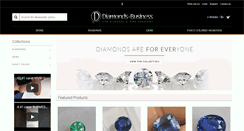 Desktop Screenshot of diamonds-business.com