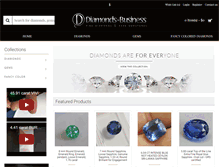 Tablet Screenshot of diamonds-business.com